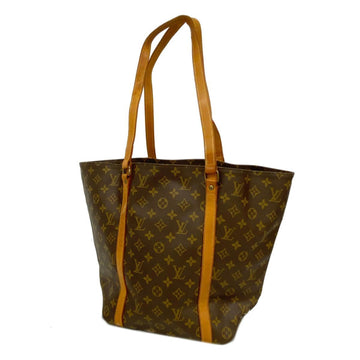 LOUIS VUITTON Shoulder Bag Monogram Sack M51108 Brown Ladies