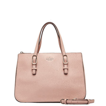 KATE SPADE Handbag Shoulder Bag WKRU5990 Pink Leather Women's