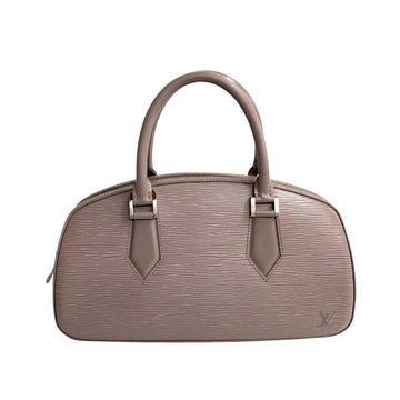 LOUIS VUITTON Epi Line Jasmine Leather Handbag Boston Bag Purple Lilac 75502 458k241175502