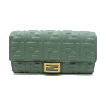 FENDI wallet Green Mint green leather 8M0251AAJDF03HW