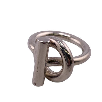 HERMES Echappe Ring 50 925 8.9g Silver Unisex Z0006563