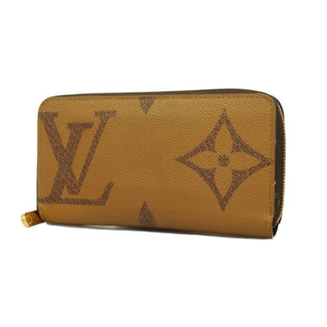 LOUIS VUITTON Long Wallet Monogram Reverse Zippy M69353 Brown Ladies