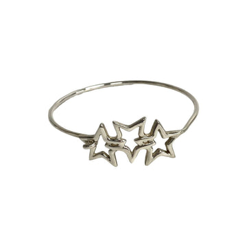 TIFFANY&Co.  Triple Star Silver 925 Bracelet Bangle Women's 22890