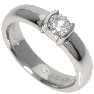 TIFFANY & Co. Dots Solitaire Diamond Ring, Platinum PT950, Women's,