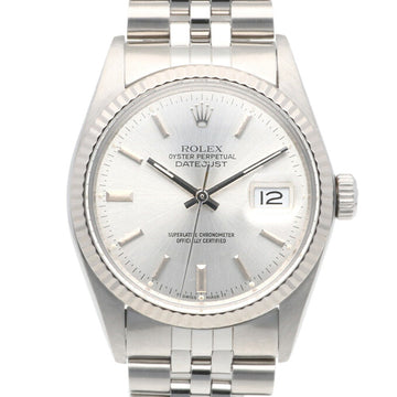 ROLEX Datejust Oyster Perpetual Watch Stainless Steel 16014 Automatic Men's  No. 89 1985 RWA01000000005074