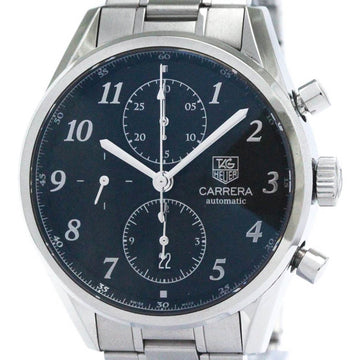 TAG HEUERPolished  Carrera Heritage Calibre 16 Steel Mens Watch CAS2110 BF566736