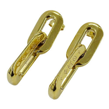 LOUIS VUITTON Earrings Women's Brand Boukdreuil Double 2 Maillon PM Gold MP2990 DP1201 For Both Ears