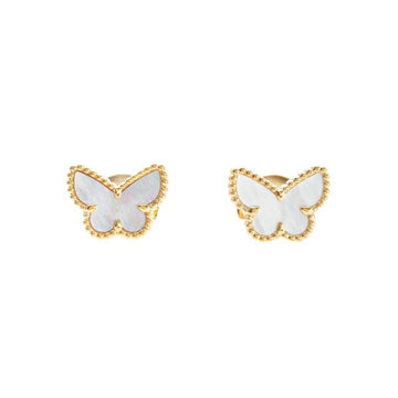 VAN CLEEF & ARPELS Sweet Alhambra Papillon K18YG Yellow Gold Earrings
