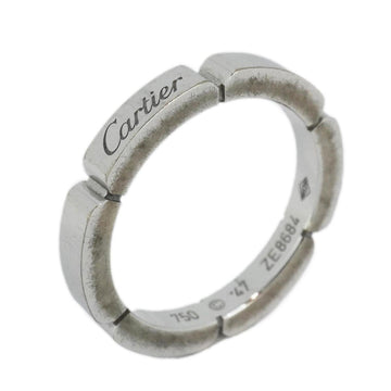 CARTIER Ring Maillon Panthere K18WG White Gold Ladies