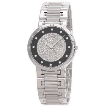 PIAGET 84023K81 Dancer 12P Diamond Watch K18 White Gold/K18WG Men's