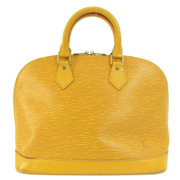 LOUIS VUITTON M52149 Alma Tassili Yellow Handbag Epi Leather Women's