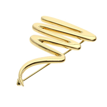 TIFFANY Scribble Paloma Picasso Brooch, 18K Yellow Gold, Women's, &Co.