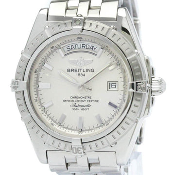 BREITLINGPolished  Headwind Stainless Steel Automatic Mens Watch A45355 BF571291