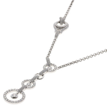 PIAGET Diamond Necklace K18 White Gold Women's