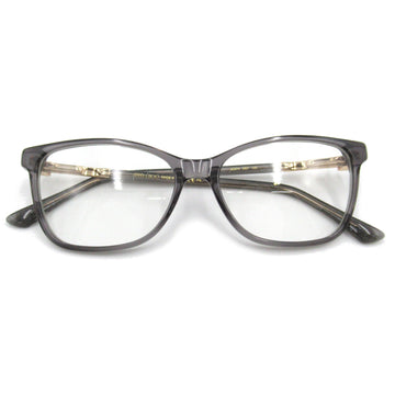 JIMMY CHOO Date Glasses Glasses Frame Gray Plastic 274 KB7[53]