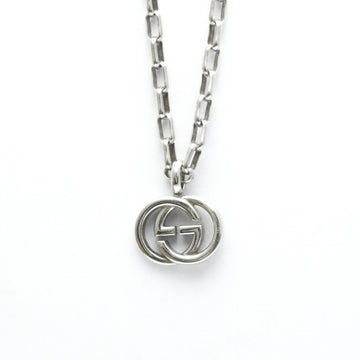 GUCCI GG Necklace Silver 925 No Stone Men,Women Fashion Pendant Necklace [Silver]