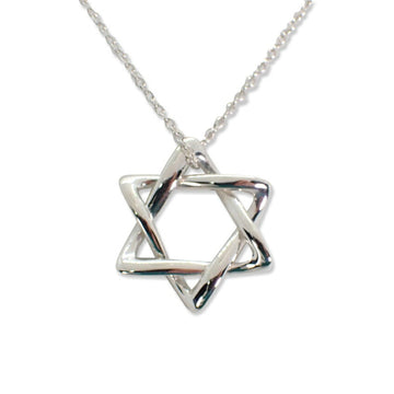 TIFFANY SV925 Star of David pendant necklace
