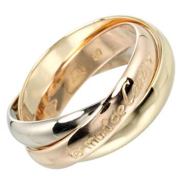 CARTIER Trinity size 10 ring, 18K gold, YG, PG, WG, approx. 6.8g, I122924033