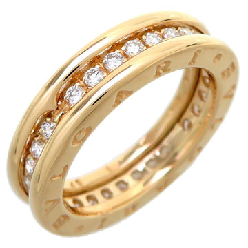 BVLGARI Bulgari #48 750YG B.zero1 1-band diamond ladies ring, 750 yellow gold, size 8