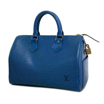 LOUIS VUITTON Handbag Epi Speedy 25 M43015 Toledo Blue Ladies