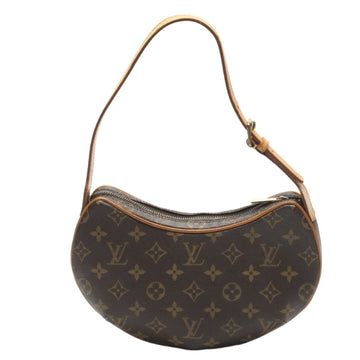 LOUIS VUITTON Handbag Monogram Pochette Croissant M51510  Brown