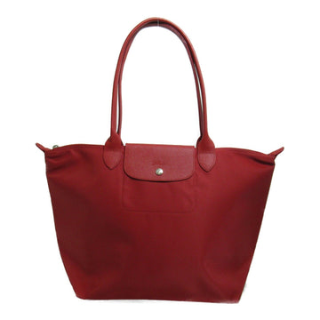 LONGCHAMP Large Tote Bag Red Rouge Nylon 1899598545