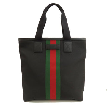 GUCCI 631245 Sherry Line Outlet Tote Bag Canvas Women's