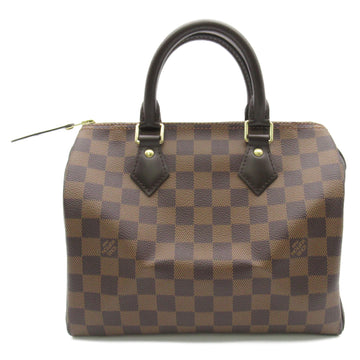 LOUIS VUITTON Speedy 25 handbag Brown Damier PVC coated canvas N41365