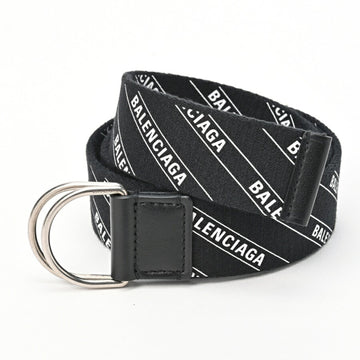 BALENCIAGA D-ring belt 608640 Canvas/leather # S