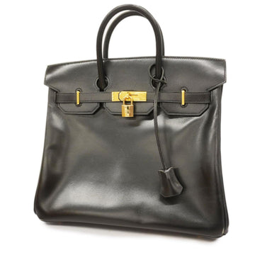 HERMES handbag Haute Couture 32, 〇Y engraved, box calf, black, ladies