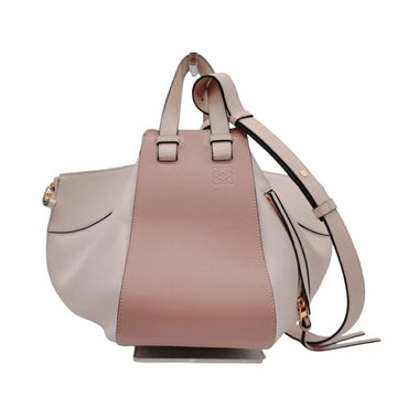 LOEWE Handbag Shoulder Bag Hammock Small Leather Light Pink x Mauve Ladies