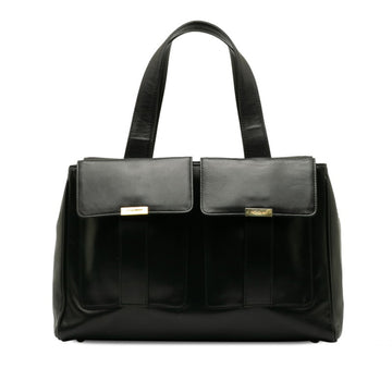 SAINT LAURENT handbag black leather women's