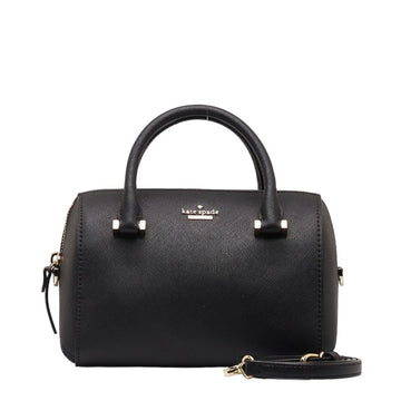 KATE SPADE Handbag Shoulder Bag 2WAY PXRU7182 Black Leather Women's