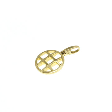 CARTIER Pasha Grid Charm Yellow Gold [18K] No Stone Men,Women Fashion Pendant Necklace [Gold]