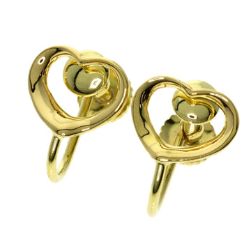 TIFFANY Heart Earrings, 18k Yellow Gold, Women's, &Co.
