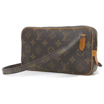 LOUIS VUITTON Bag Shoulder Monogram Pochette Brown Crossbody Marly Bandouliere M51828 VINTAGE