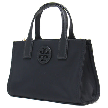 TORY BURCH Bag Handbag Shoulder Black Tote Nylon ELLA Ladies