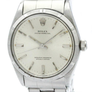 ROLEXPolished  Oyster Perpetual Date 15210 Steel Automatic Mens Watch BF571198