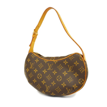 LOUIS VUITTON Shoulder Bag Monogram Croissant PM M51510 Brown Ladies