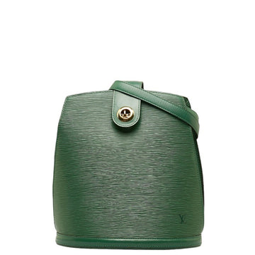 LOUIS VUITTON Epi Cluny Shoulder Bag M52254 Borneo Green Leather Women's
