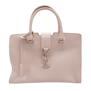 SAINT LAURENT Shoulder Bag Handbag Baby Cabas Leather Light Pink Women's 421871 z1003