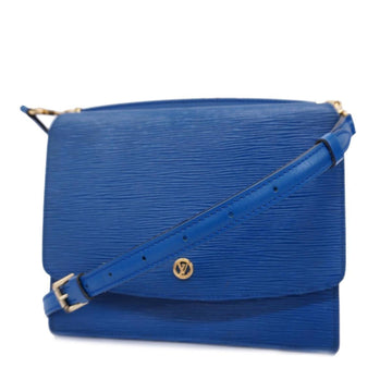 LOUIS VUITTON Shoulder Bag Epi Grenelle M52365 Toledo Blue Ladies
