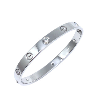 CARTIER Love Bracelet 6P Diamond WG White Gold K18 Product Women's Men's Unisex