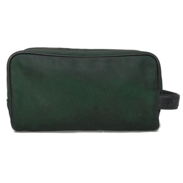 LOUIS VUITTON Second Bag Parana LV Nylon Noir Clutch Handbag Taiga Ardoise M30752 Men's