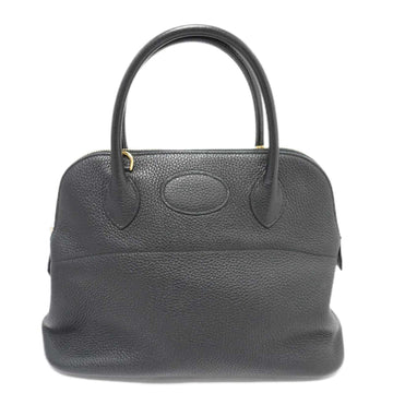 HERMES Bolide 31 Handbag Shoulder Bag Black/G Hardware Taurillon Y Engraved Ladies Men's