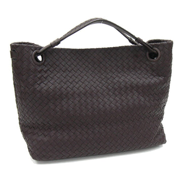 BOTTEGA VENETA Handbag Intrecciato Large Garda Bag 576593 Dark Brown Leather Tote Ladies