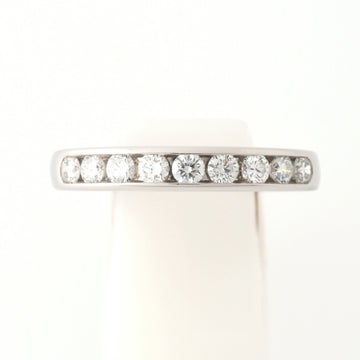 TIFFANY & Co.  Diamond Wedding Band Ring Pt950 01-B147101
