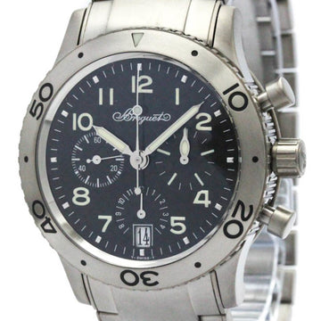 BREGUETPolished  Transatlantique Type XX Titanium Automatic Watch 3820TI BF571608
