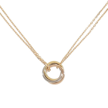 CARTIER Sweet Trinity Necklace Three-Color Gold Women's