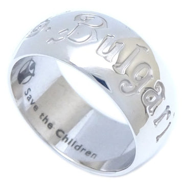 BVLGARI Save the Children Ring #60 Silver 925 291379